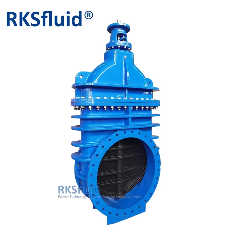 China Professional Manufacturer Ductile Iron Manual Flanged Gate Valve DN50 to DN1200 for Water Oil manufacturer