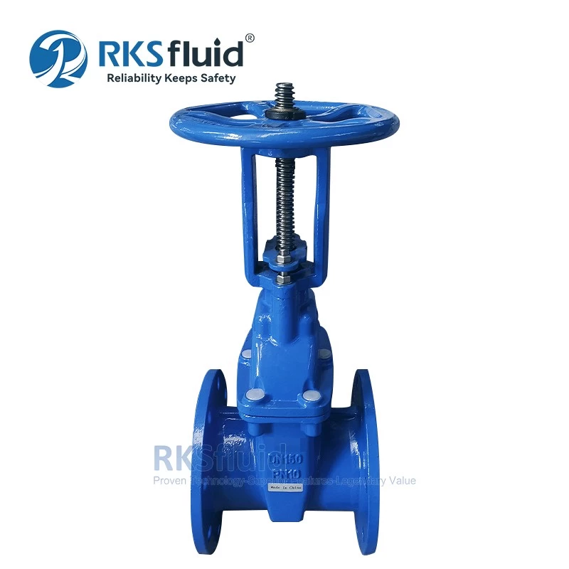 China Water supply ductile iron Hard Seal flange gate valve 4inch dn100 dn200 size customized manufacturer