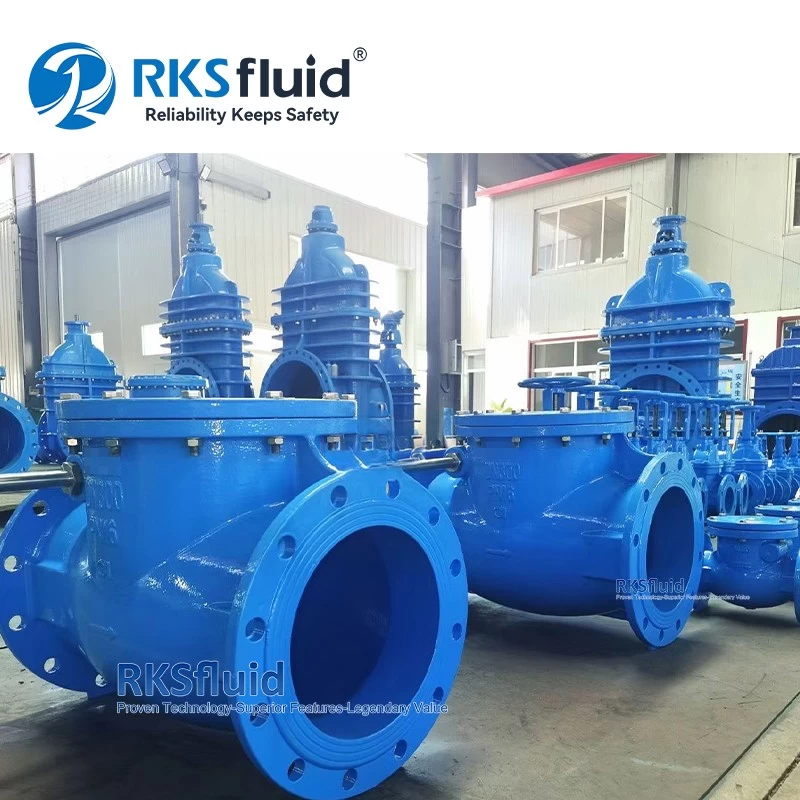 China Factory Manufactured 12 inch dn300 dn450 Ductile Iron Wafer Swing Check Valve for Water manufacturer