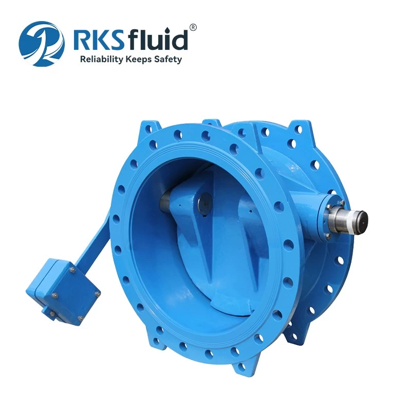 China DN1000 PN16 Hydraulic Tilting Butterfly Check Valve manufacturer