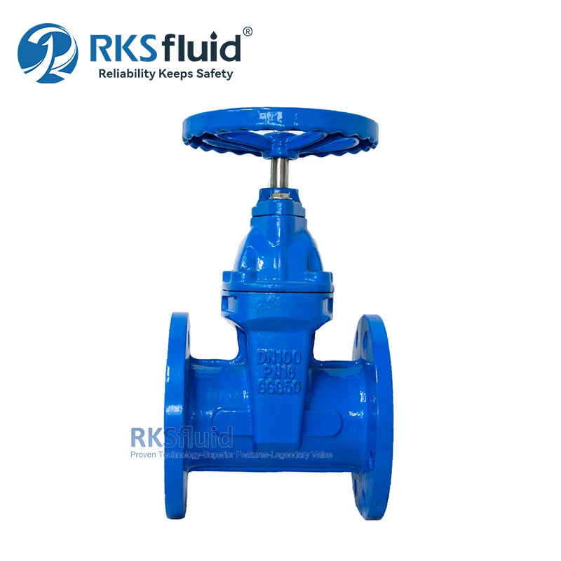 Preço da classe 150 da válvula de porta flangeada do selo macio do ferro fundido dúctil do API DN600 100mm