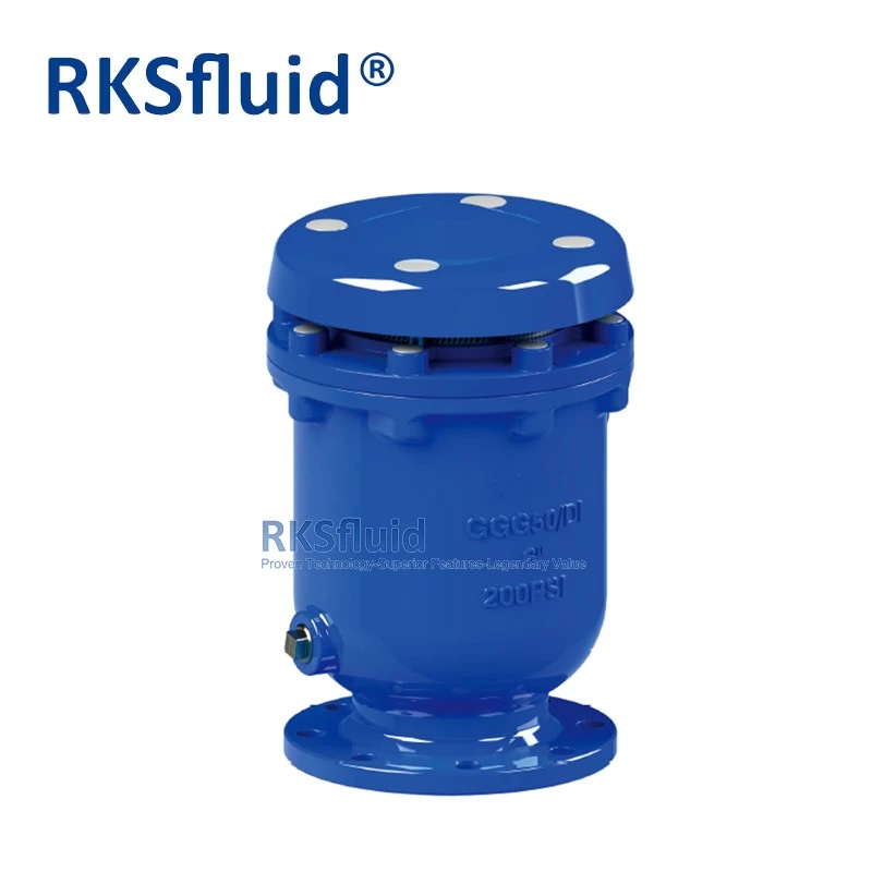 China Factory-Direct Air Vent Valves High-Performance Cast Iron 6 inch Air Release Valve PN10 PN16 for Water Pipelines manufacturer