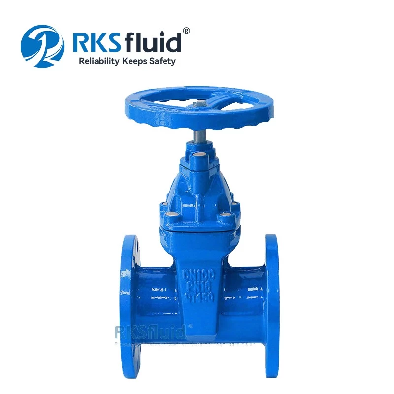 China RKSfluid Sasquatch Series zero leakage gate valve ductile iron resilient seated flanged end gate valve manufacturer manufacturer
