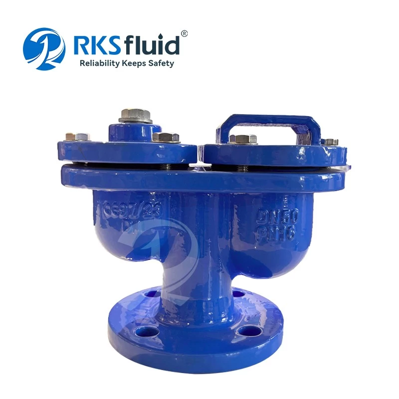 China RKSfluid Cerberus Series CA10 Double Ball Air Valve PN16 for Water manufacturer