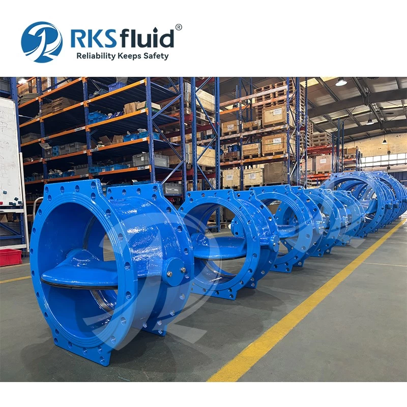 China RKSfluid ATHENA High Performance Metal Seated Double Eccentric Butterfly Valve for Water,Oil Gas manufacturer