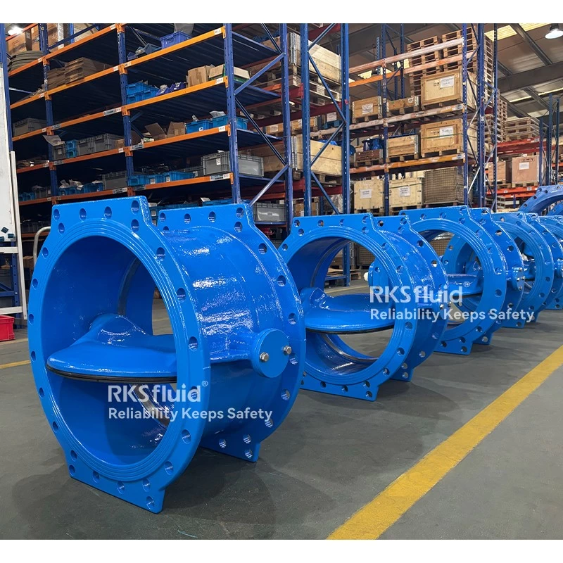 China Butterfly Valve Factory Athena Series Ductile Iron DN1800 Double Eccentric Flanged Butterfly Valve PN16 for Water manufacturer