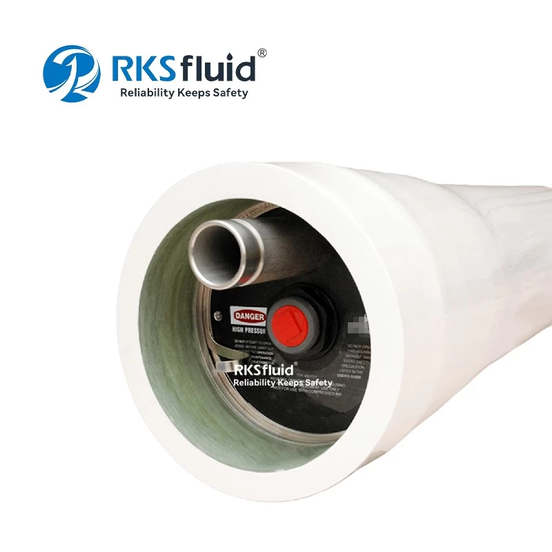 China RKSfluid Tailândia Factory ASME Alta qualidade Vaso de pressão FRP 8040 RO Housing 1200psi fabricante