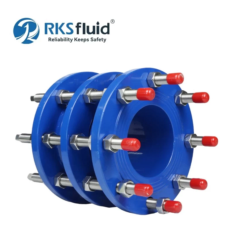 Китай Double Flange Dismantling Pipe Joint PN16 PN25 for Water Pipeline with Tie Rods and Bolts - COPY - mobiwt производителя