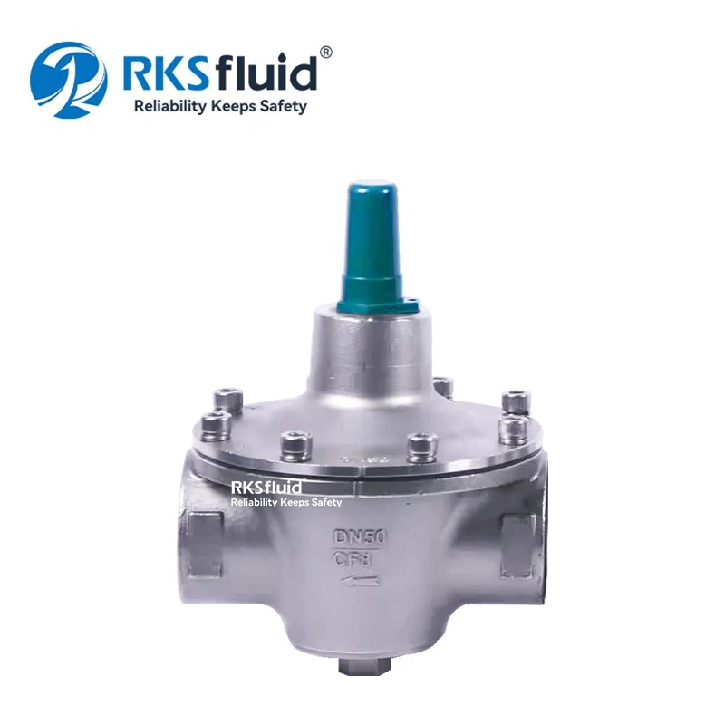 Chine Série Chimaera D200 Filetage interne Réducteur de pression à action directe 1 1/2 pouce DN50 PN25 fabricant