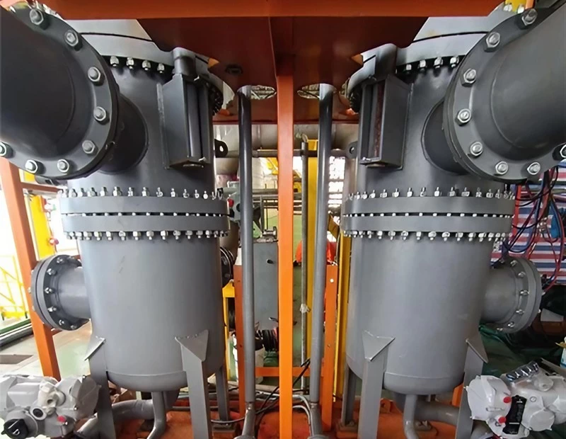 オフショアプラットフォームへのキャンドルフィルターの適用