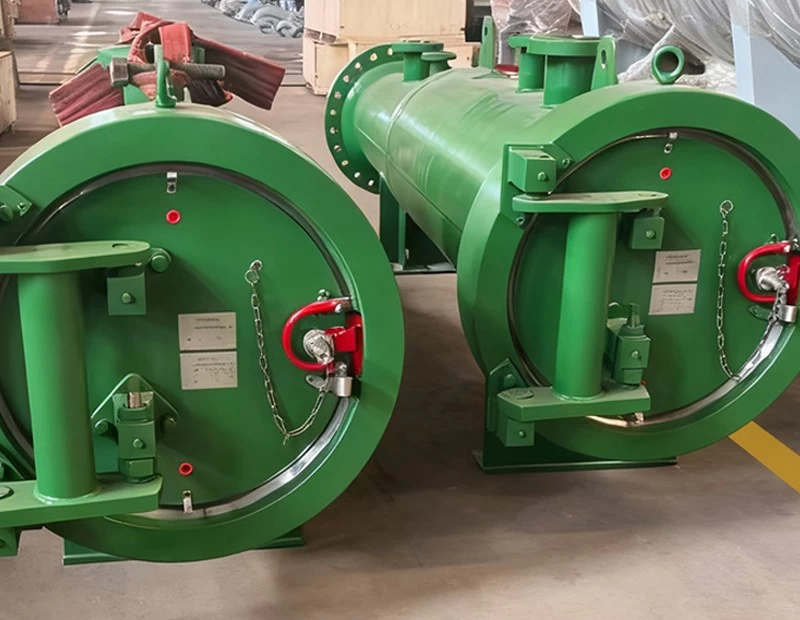 高圧ブタランチャー＆レシーバー - 効率的で安全なパイプライン洗浄液