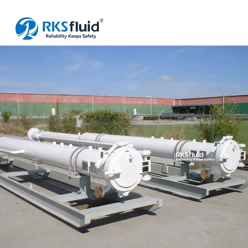 China Sistema de limpeza de dutos ASME B31.8 Lançador de porco e receptor de porco fabricante