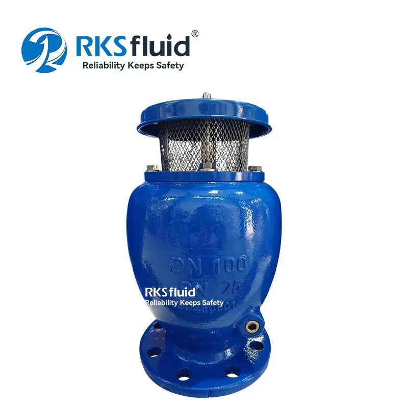 Китай Комбинированный клапан выпуска воздуха 3F2F DN100 PN25 для водоснабжения и орошения производителя