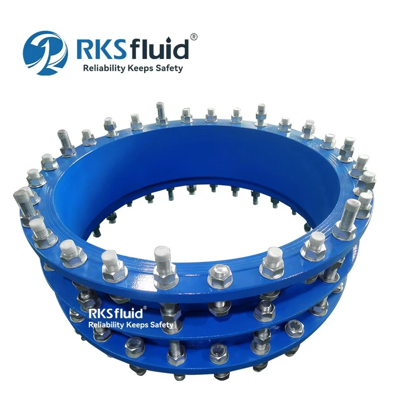 China ANSI Flange Dupla DI Ferro Dúctil 600mm Junta de Desmontagem cl125 fabricante