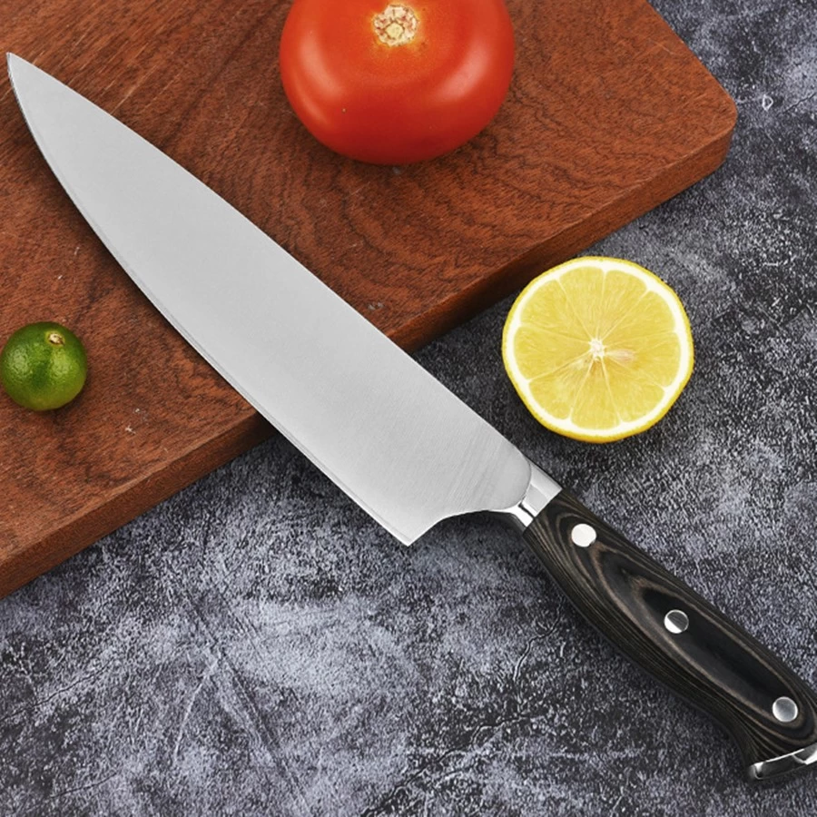 Buy Wholesale China High Carbon Steel 8 Inch Chef Knife Set With