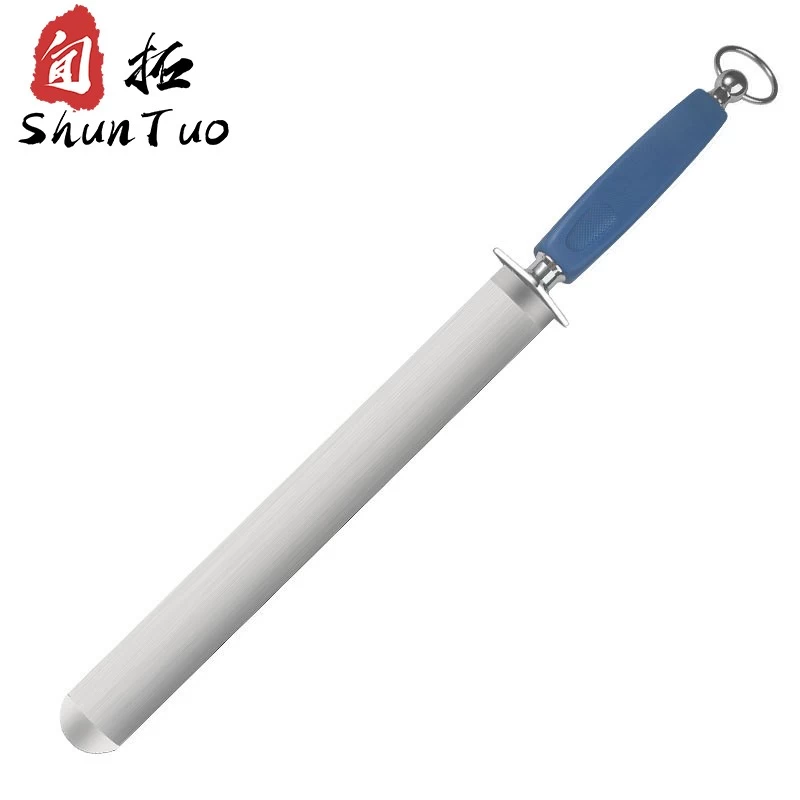 China China factory 12inch diamond Knife Sharpener tool, Sharpening stick for Kitchen Knives manufacturer