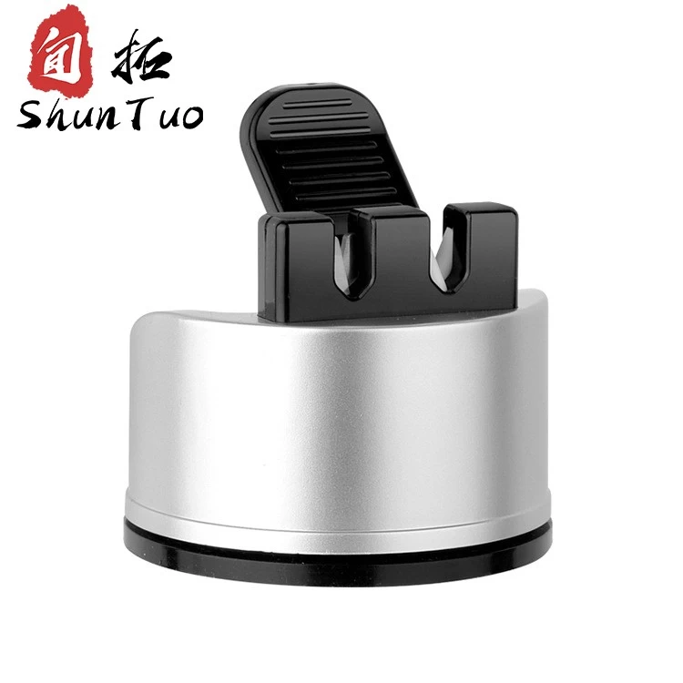 China Wholesale hot selling family kitchen 2 in 1 mini knife sharpener for cooking Chinese factory supply manufacturer