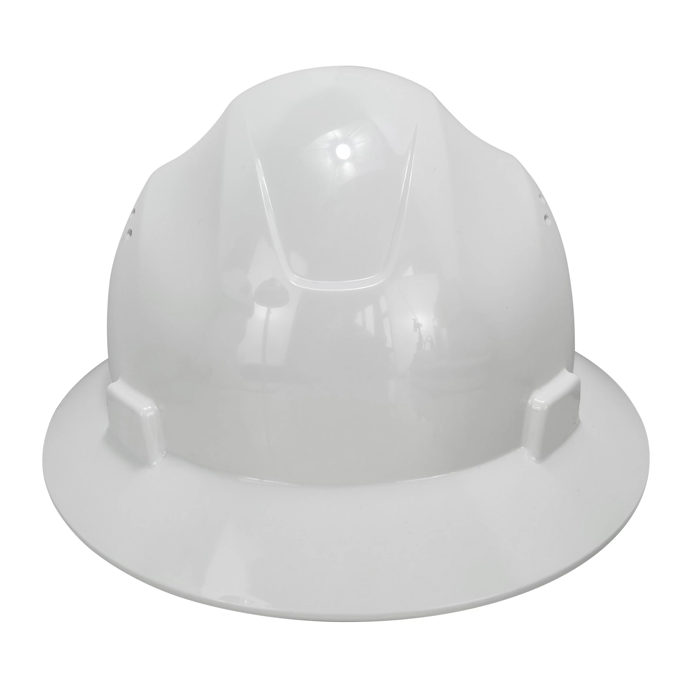 China Full Brim Hard Hat Comply ANSI Standard Industrial Safety Helmets manufacturer