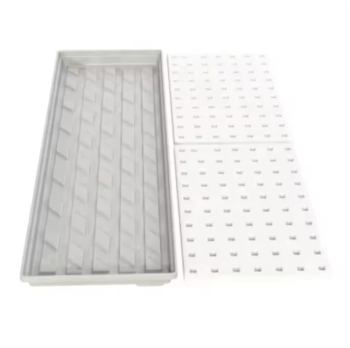 China ABS Plastic Infinite Ebb Flood Drainage Tray Planting Lids for 2x4 2x10 Grow Rack Table Agricultural Greenhouses manufacturer