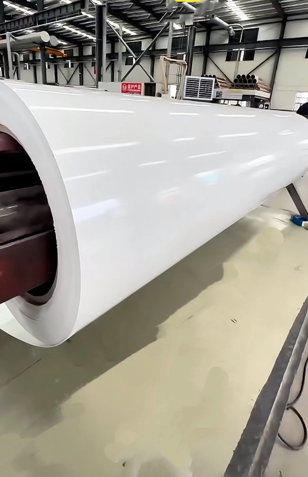 FRP fiberglass sheet production workshop