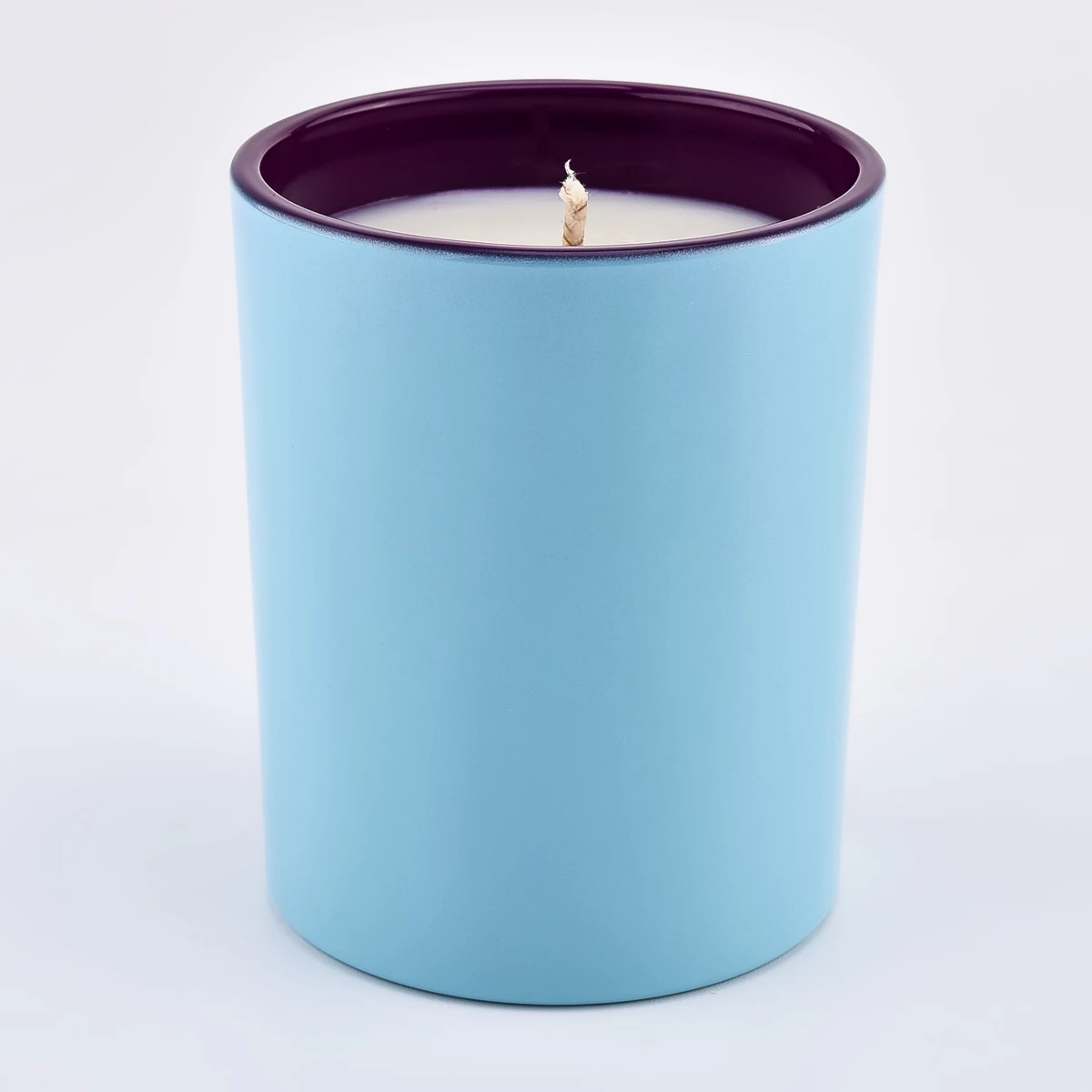 300ML custom color glass vessels for candles