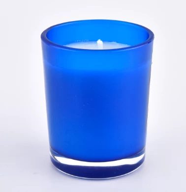 2oz custom colors glass candle jar wholesale