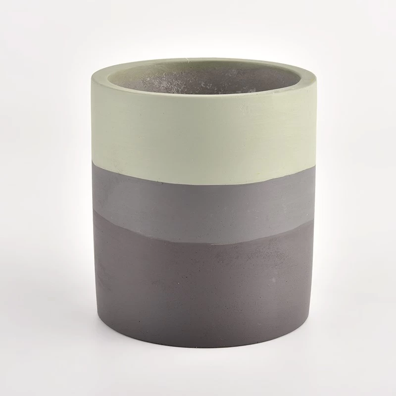 Unique design 16oz concrete candle jars making supplies