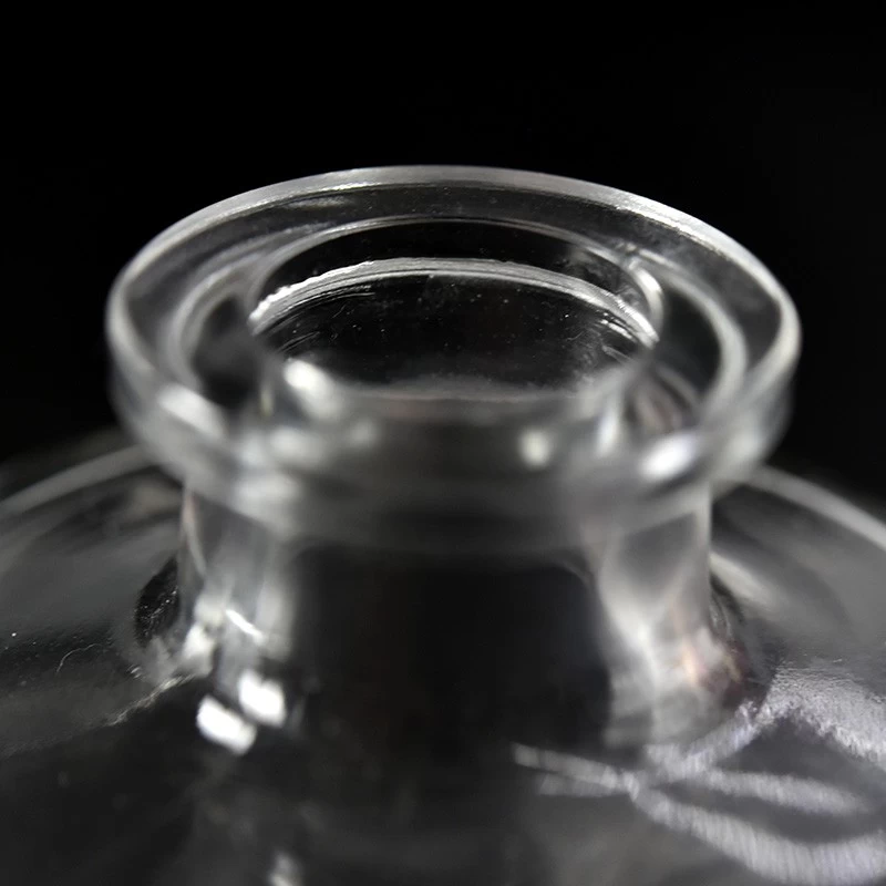 Wholesale Transparent Glass Perfume Bottle 200ml reed diffuser bottle