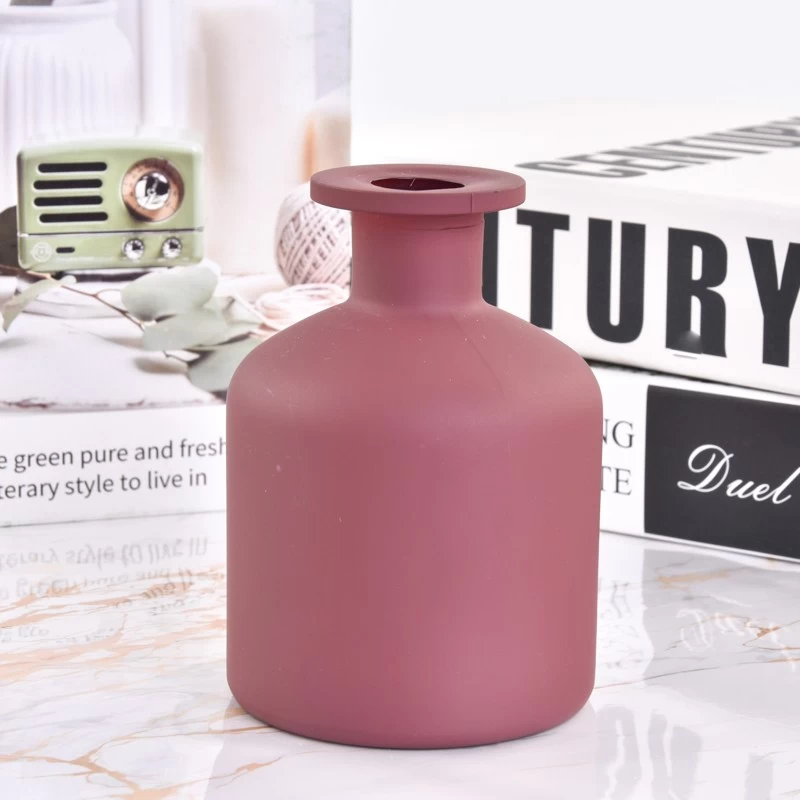 Wholesale Luxury Empty Matte Aroma Glass Reed Diffuser Bottle