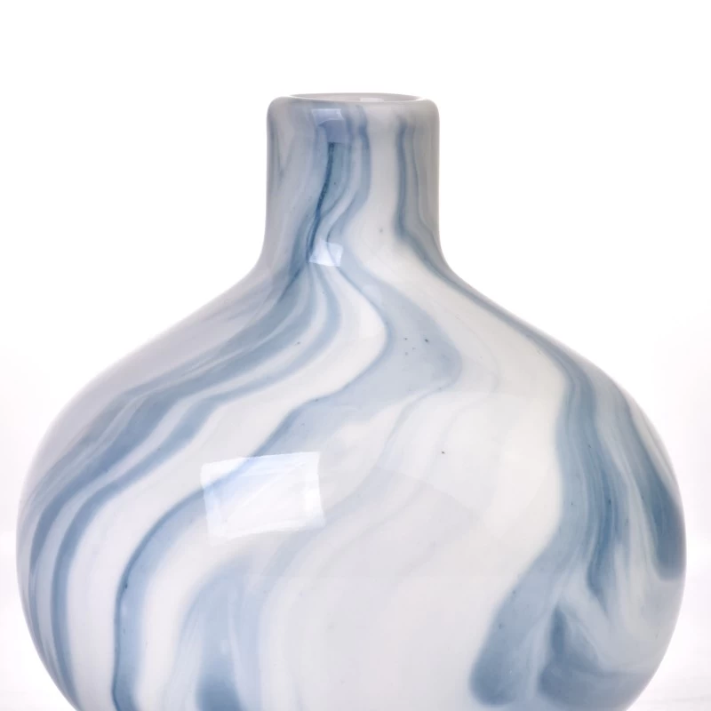 Trendy Marble Decorative Ceramic Reed Diffuser Bottle