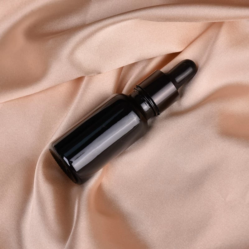 10ml 20ml 30ml 50ml 100ml Black Glass Dropper Bottles Wholesale