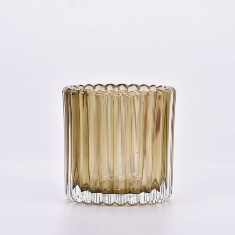 180ml Votive Glass Candle Holder Ribber Glass Candle Holder