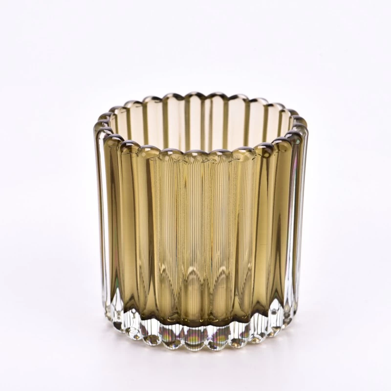 180ml Votive Glass Candle Holder Ribber Glass Candle Holder