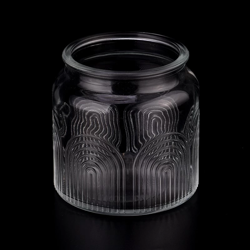 580ml Glass Container Glass Candle Container