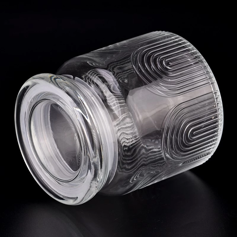 580ml Glass Container Glass Candle Container