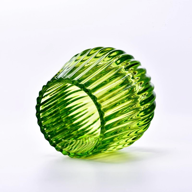 145ml Ribber Glass Candle Holder Wholesale