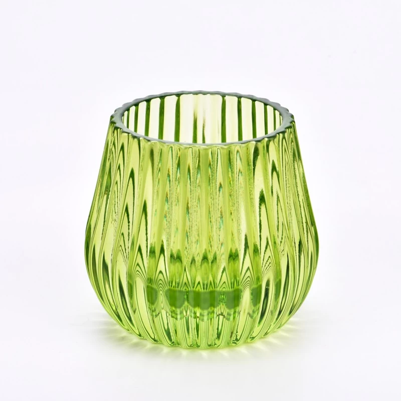 145ml Ribber Glass Candle Holder Wholesale