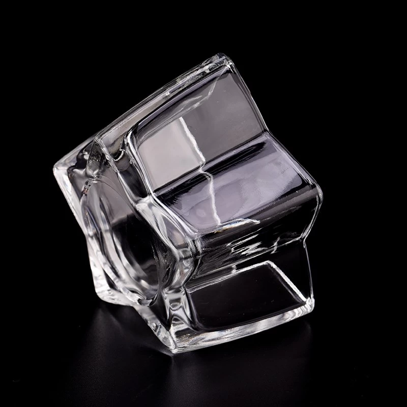 Votive Glass Candle Holders Star Shape Tealight Glass Candle Holders
