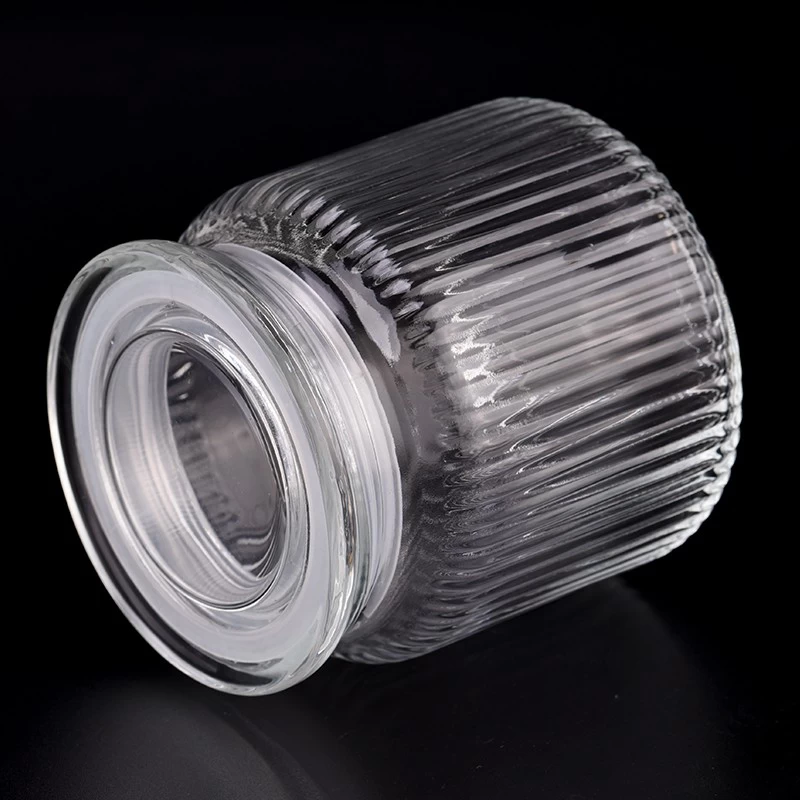 600ml Glass Container with Lid for Candle Making for Food Storage