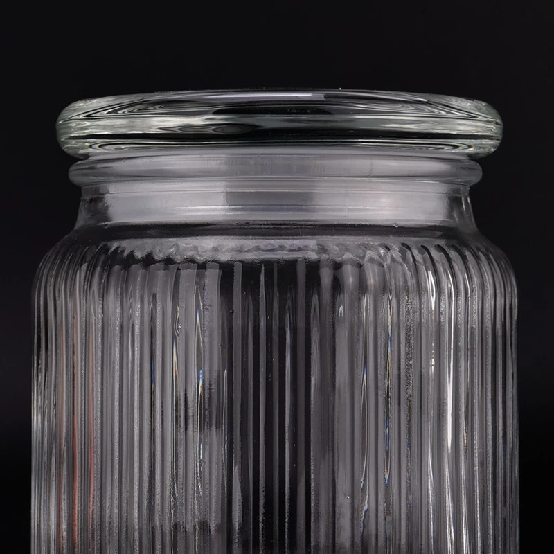 600ml Glass Container with Lid for Candle Making for Food Storage