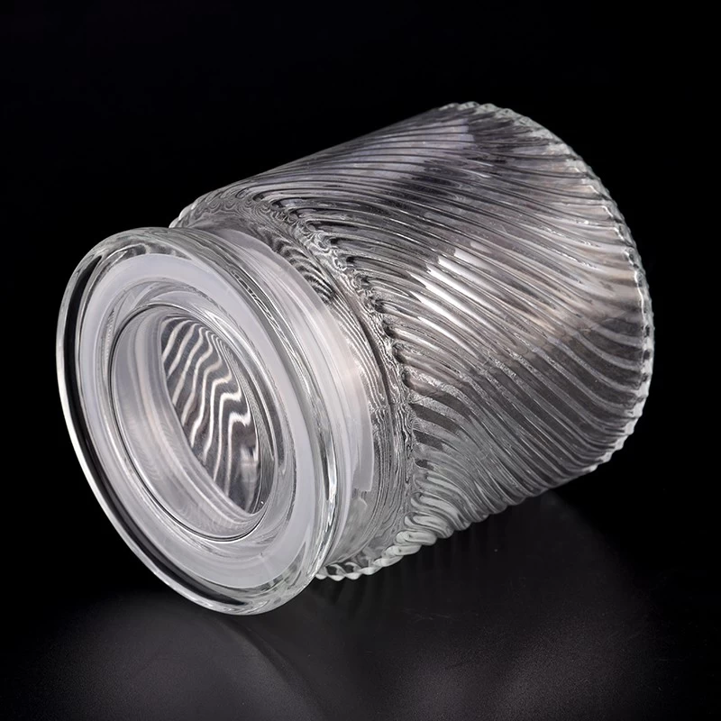500ml Glass Container for Candle Making Glass Storage Containers Wholesale