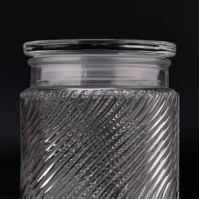 500ml Glass Container for Candle Making Glass Storage Containers Wholesale