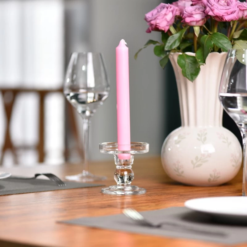Customized Candlestick For Sale Glass Candlestick Wholesale