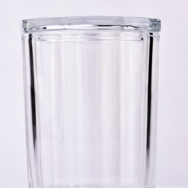 32oz Jumbo Glass Candle Jar with Lids Wholesale Glass Vessels For Candle Making
