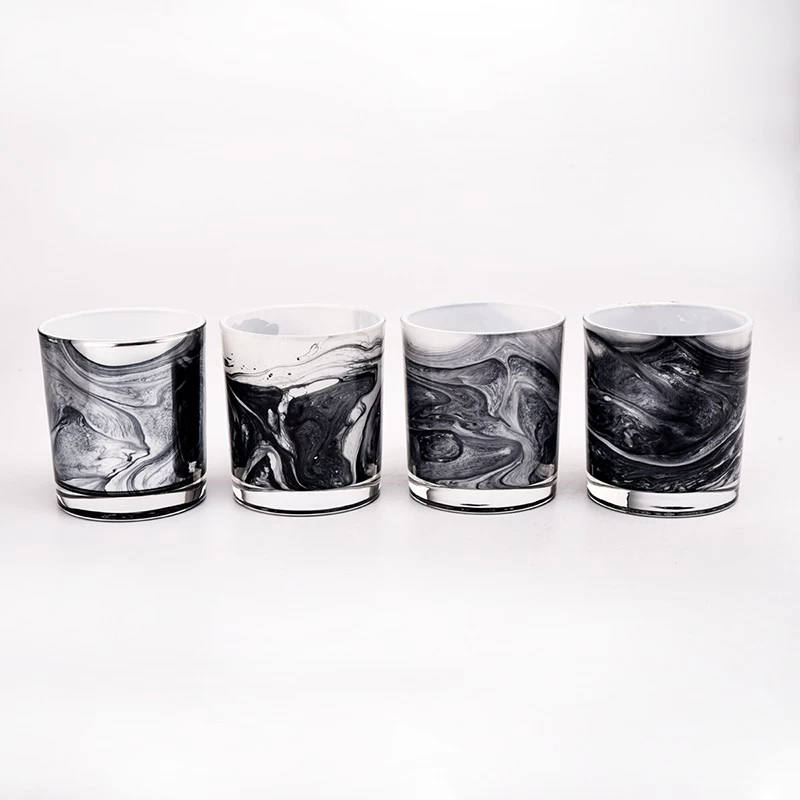 Custom Wholesale Empty Glass Candle Container OEM Candles Jars in Bulk