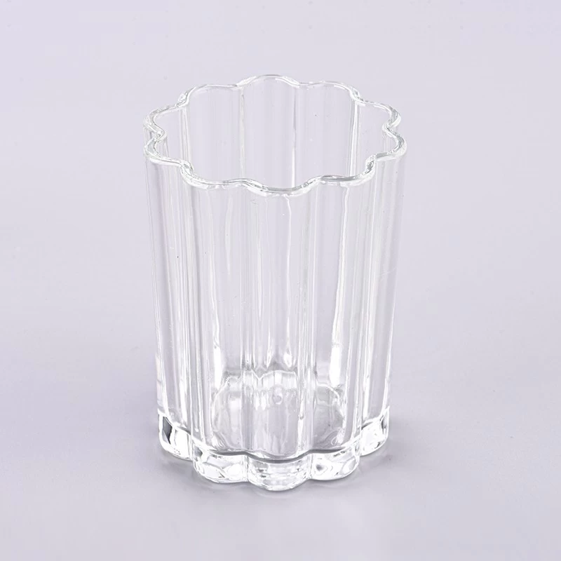 High Quality 8oz Crystal Glass Candle Holders