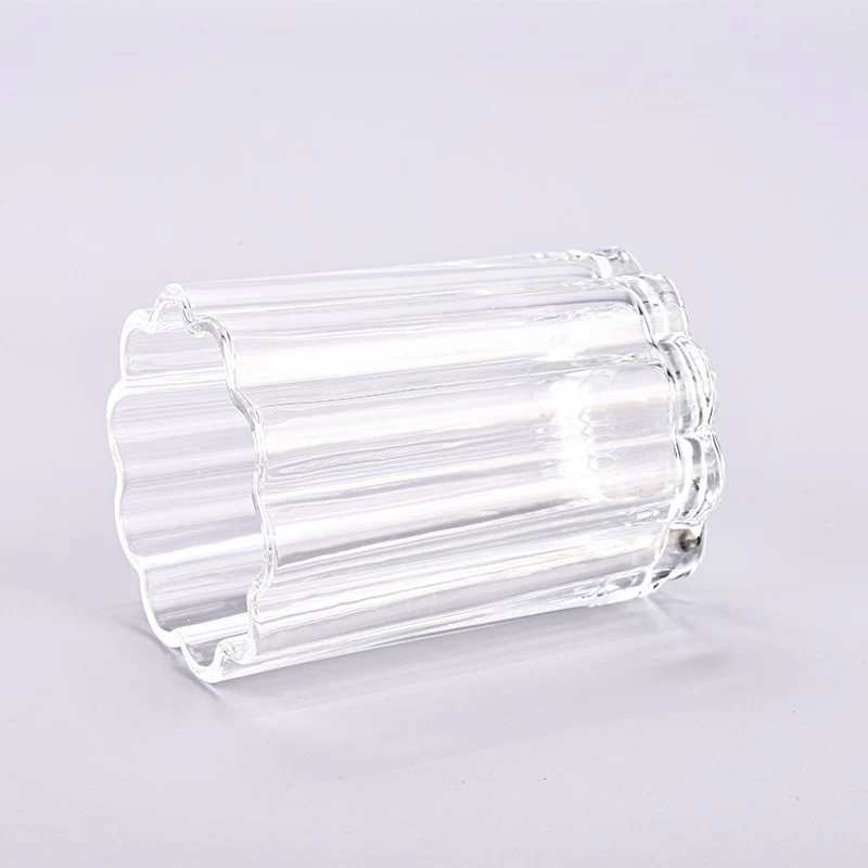 High Quality 8oz Crystal Glass Candle Holders