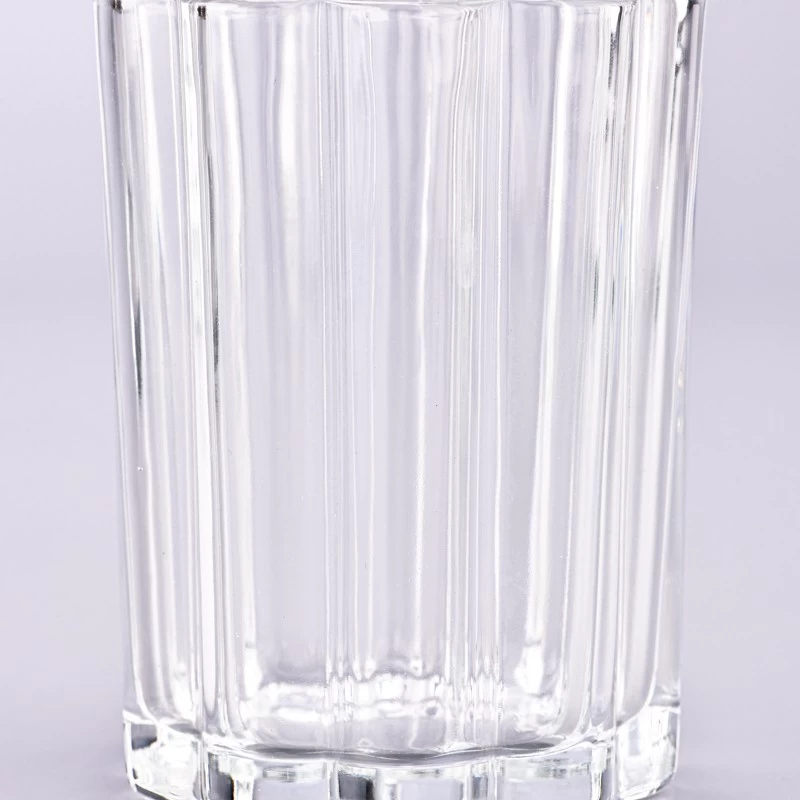 High Quality 8oz Crystal Glass Candle Holders