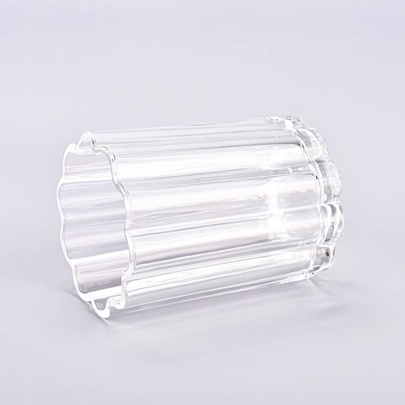 8oz Clear Glass Candle Holders Wholesale