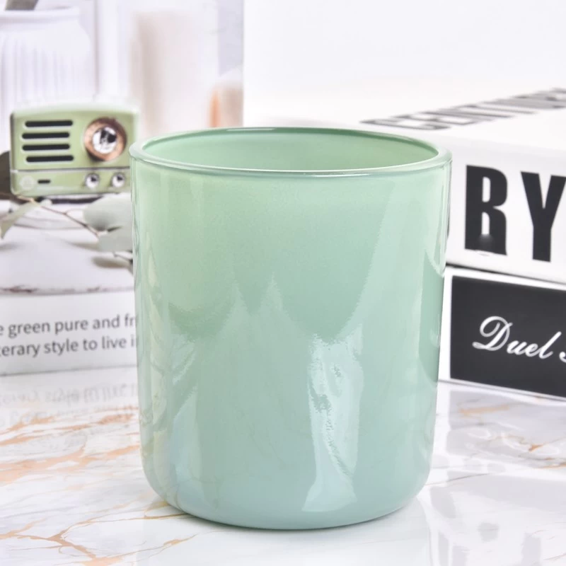 15oz Glass Candle Vessels Round Bottom Glass Candle Jars Wholesale